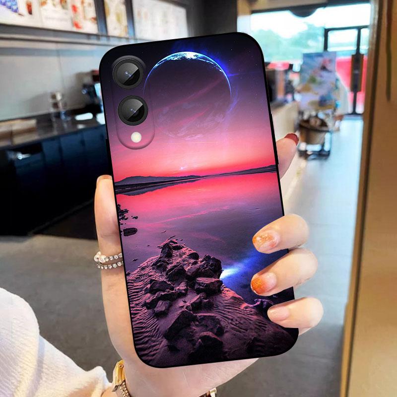 Case For Samsung Galaxy S25 Edge TPU Capa Stylish Oil Painting Back Cover For Galaxy S25 S25Slim Soft Silicon Fundas Shell Coque