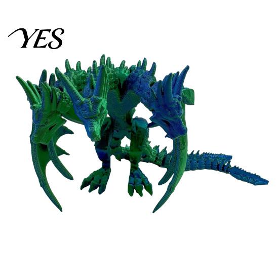 Boyfriend Dragon Gift 3D Printed Figurine with Movable Joints, Flexible Articulated Toy, Jointed Figure Desk Ornament, Creative for Lovers,