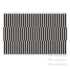 Modern Black And White Striped Short Velvet Rug Non Slip Floor Mat For Bedroom Bedside Living Room Hallway Minimalist Decor