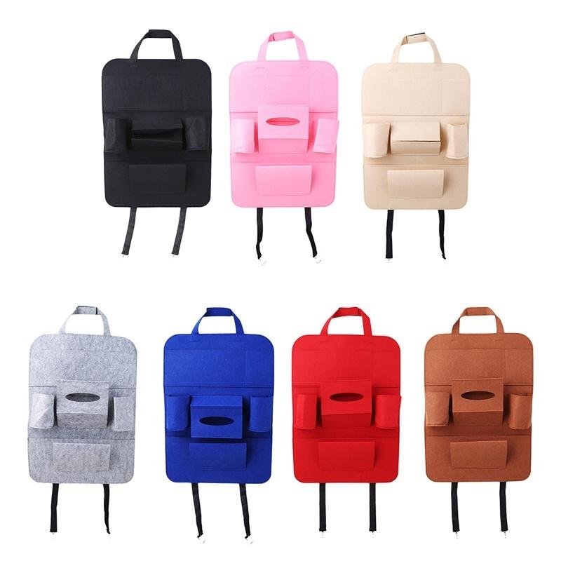 Сумка для хранения спинки автомобильного сиденья Многофункциональная фетровая сумка для хранения