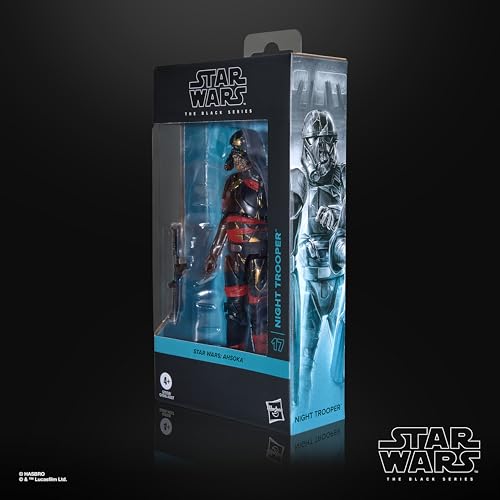 STAR WARS Коллекционная фигурка серии Black Series Night Trooper Асока премиум 6 дюймов