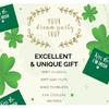 52 Pcs Kiss Me I'm Irish St Patricks Day Napk Paper - Green Shamrock Napk with Gold Foil for Dinner or Cocktail Parties - St. Patrick's Decorations