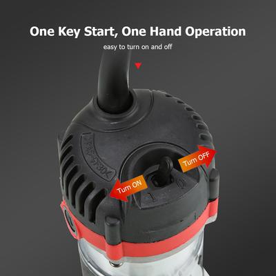 Многофункциональный электрический триммер по дереву, 800 Вт, 30000 об/мин, фрезерный станок по дереву, профессиональный триммер для ламината