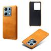 For Xiaomi Redmi Note 14S 4G Case Calf Texture PU Leather Hard PC Protective Phone Cover