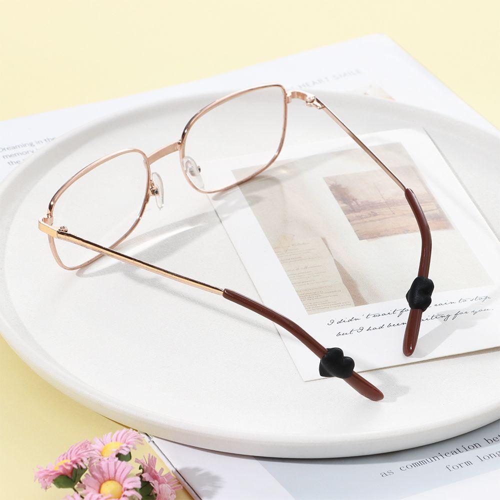 Anti-Slip Eyeglasses Holder Women Heart Ear Grip Hooks Ear Hooks Sports Temple Tips Glasses Straps
