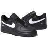 Supreme X Nike Air Force 1 Low Box Logo - Black White Unisex Sneakers CU9225-002