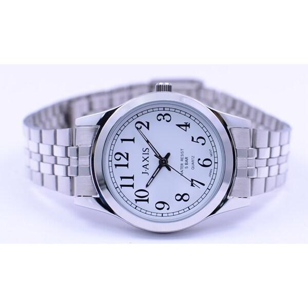J-AXIS NAG Series Men's Quartz Wrist Watch - White / Black / Brown / Silver NAG50-W NAG51-BK NAG55-G NAG54-G NAG53-S Gift Casual Business Sports