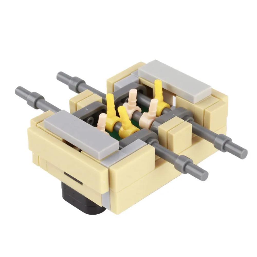 MOC City House Building Block Kitchen Office Bedroom Piano Bed Sofa icebox Lamp Bookshelf Fish Tank Bricks Set Toys