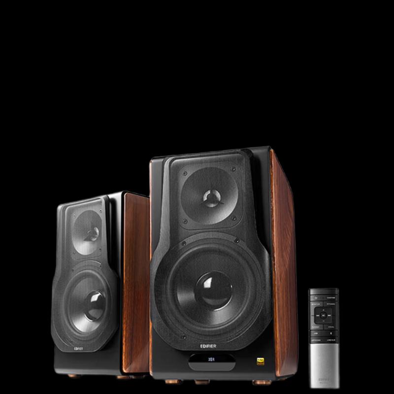 Edifier Беспроводные Hi-Fi активные полочные колонки S3000MKII, китайская вилка (адаптер в комплекте) (Китайская версия)
