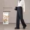 Women's Premium Acetate Wool Blend Wide-Leg Trousers