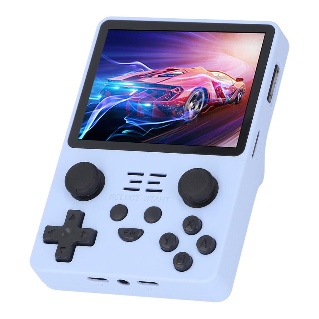 Портативная игровая консоль с синим экраном IPS 3,5 дюйма, двумя 3D-джойстиками на чипе ST7703, портативная ретро-игровая приставка