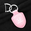 PU Leather Car Keychain Key Decoration Ring Anti-Loss Pendants For Honda Civic Accord Fit City Vezel CR-V Odyssey Pilot Jazz HRVOW3