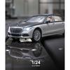 1/24 Maybach S680 Alloy Diecasts Toy Vehicles Metal Car Model Sound and Light Shock Absorbers Collection Boy for Childrens Gifts