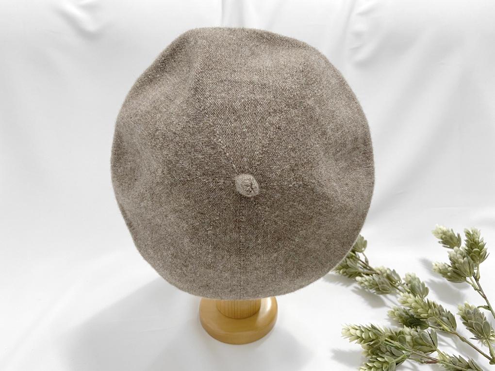 Women's Wool Knit Beret Plain Hat Basic