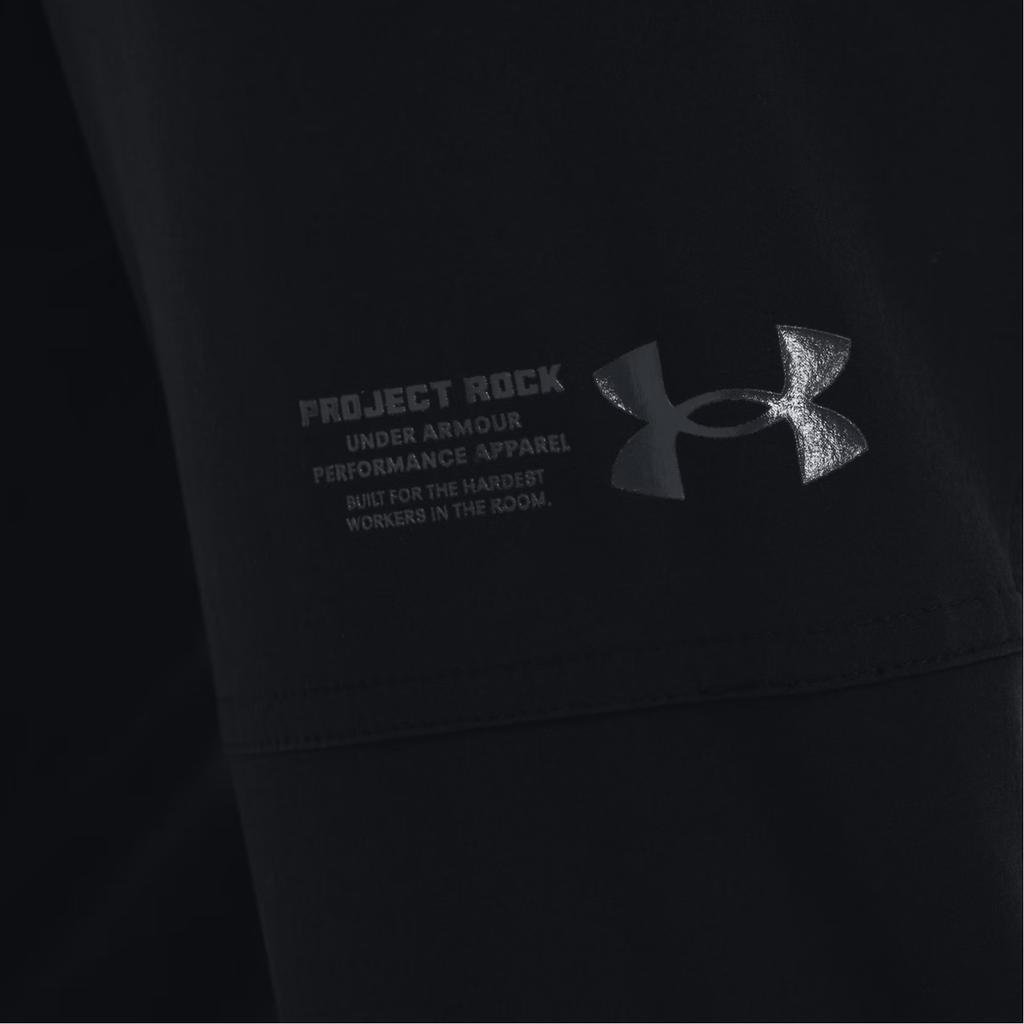 Under Armour Project Rock повседневные спортивные джоггеры мужские низ черный 1367077-001