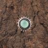 Aqua Chalcedony Gemstone 925 Silver Statement Boho Mother Gift New Ring Jewelry RR-49-17