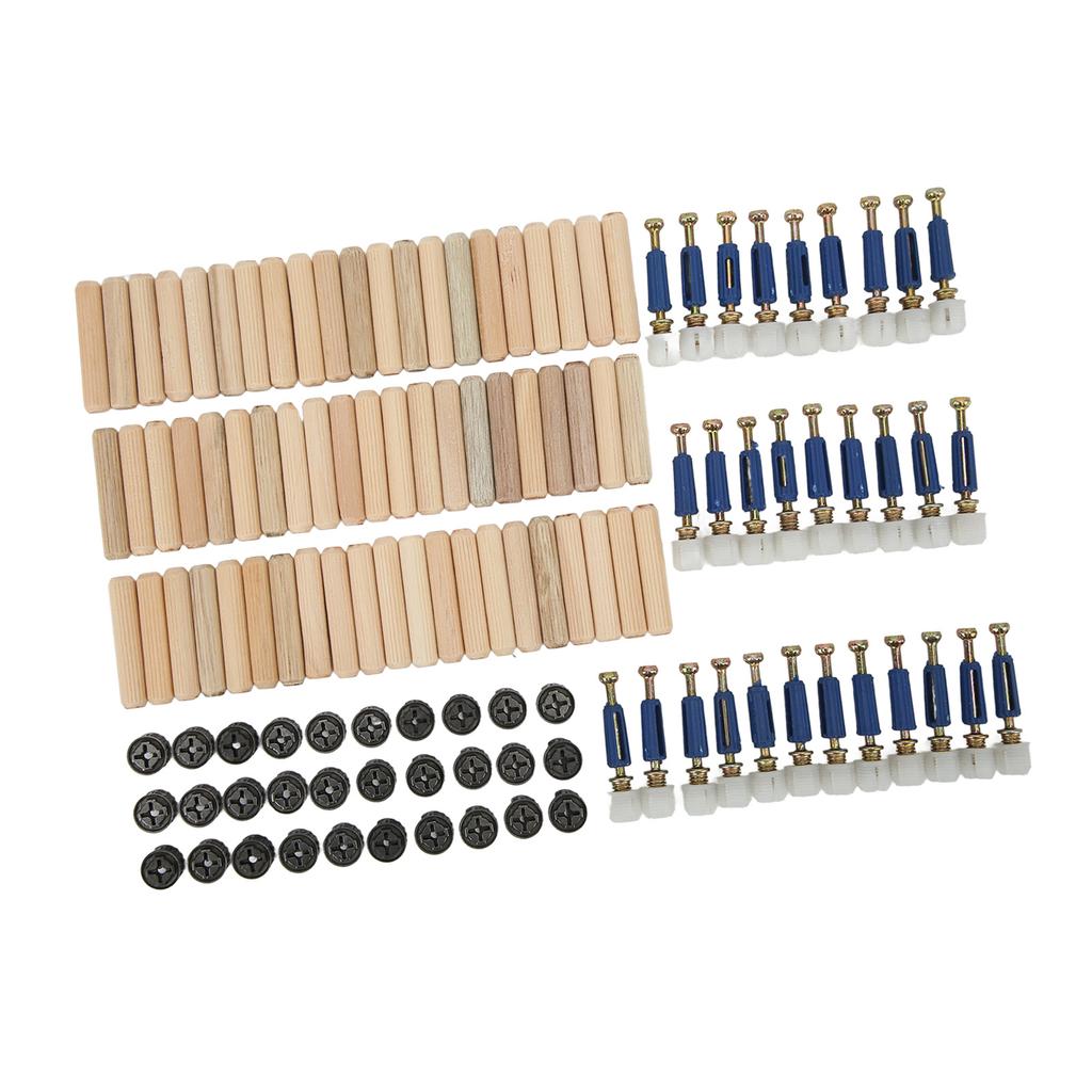 Комплект эксцентрикового колеса 3 в 1 Утолщенная гайка Винтовой крепеж Мебельная панель Фитинги