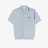 [lacoste] Men's Openwork Short-Sleeve Cardigan AH457E-56GHBA