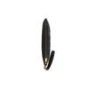 Gucci Print Retro Logo Print Wristband Leather Clutch Unisex Black