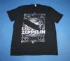 2011 Футболка Led Zeppelin Mothership Хард-рок группа Потертая Мужская футболка XL Унисекс футболка