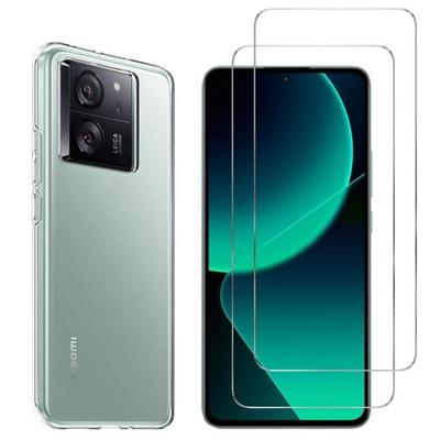 Coque Transparent Pour Xiaomi 13T - 13T PRO Et 2 Films Verre Trempé Protection Ecran Phonillico®