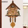 Кукушка Настенные Часы Маятник Искусство Декоративный Подарочный Декор Северный Винтаж Декор Украшение Гостиной Подарок