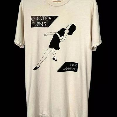 Американская футболка унисекс с коротким рукавом Cocteau Twins, летняя новинка в стиле ретро, уличная одежда для мужчин и женщин