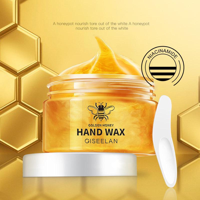 Moisturizing Moisturizing Whitening Skin Peel Hand Feed Mask Honey Hand Wax Hands Care Cream Women Gift