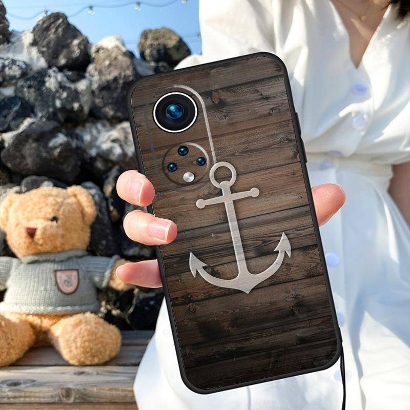 Чехол Anchor Boat для Honor Magic 6 Pro 90 70 50 Magic 5 Lite X6 X7 X8 X9 X6a X7a X8a X9a X8b X9b Чехол