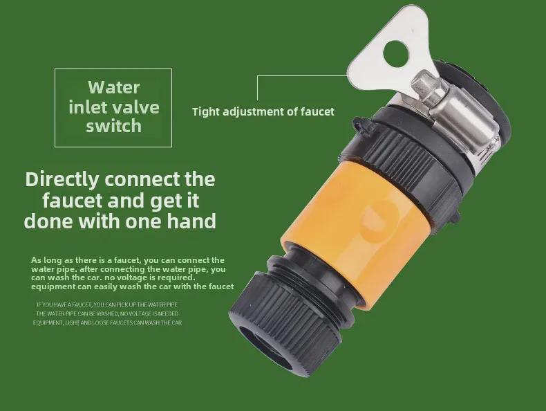 Portable Telescopic Chenille Car Wash Mop with Auto-Rotating Brush