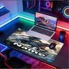 Custom Name Personalized Avatar Pattern Mousepad, Laptop PC Desk Mat, Decorative Desk Mat for Home Keyboard Pad Gift