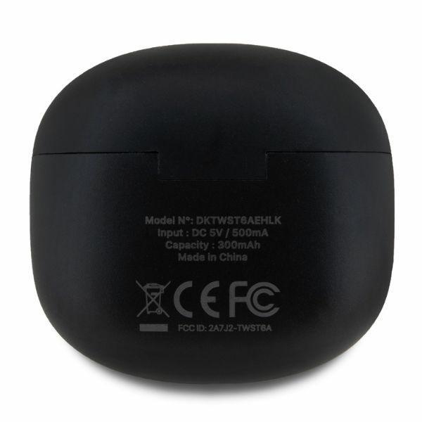 Dkny Наушники Bluetooth Dktwst6Aehlkczarne/Black Tws Bt Сатиновая отделка