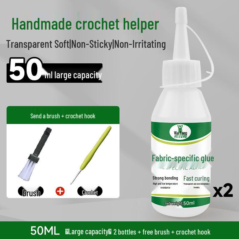Супер Липкий Быстросохнущий Клей для Ткани для Кукол Ручной Работы и Глаз