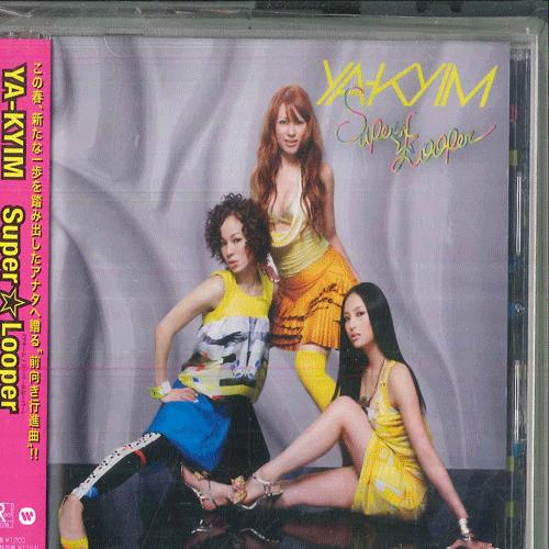 CD YAKYIM Superlooper WPCL10478 WARNER 2008 Япония Оби Японский Поп-Рок Б/у