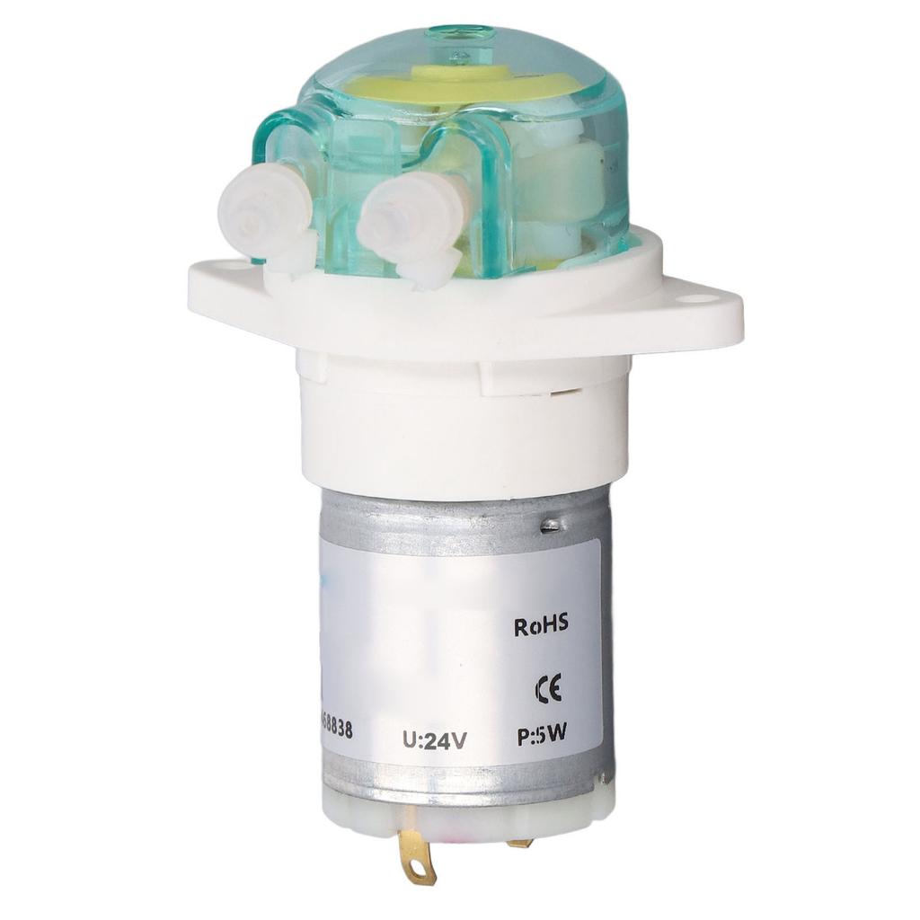 5 Вт Маленький перистальтический насос с низким расходом и шестеренчатым приводом для передачи жидкости для лабораторной гидропоники