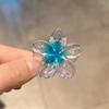 Plumeria Candy Color Fairy Hair Clip - Elegant Shark Clip Accessory