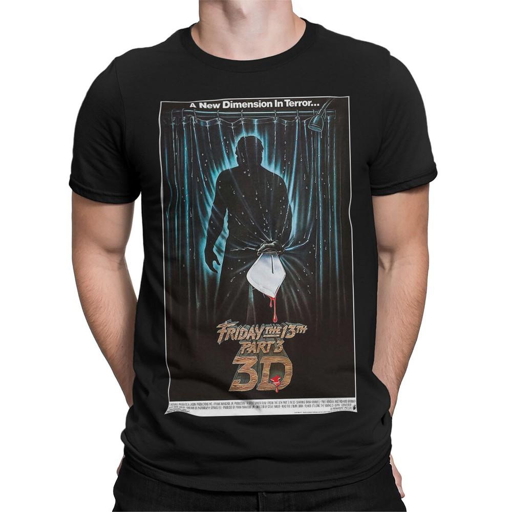 A New Dimension In Terror Friday The 13th Part 3 3D Horror Tee Unisex Shirt