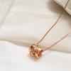 Women's Gold Point Silver Hexagon Pendant Necklace (10411756)