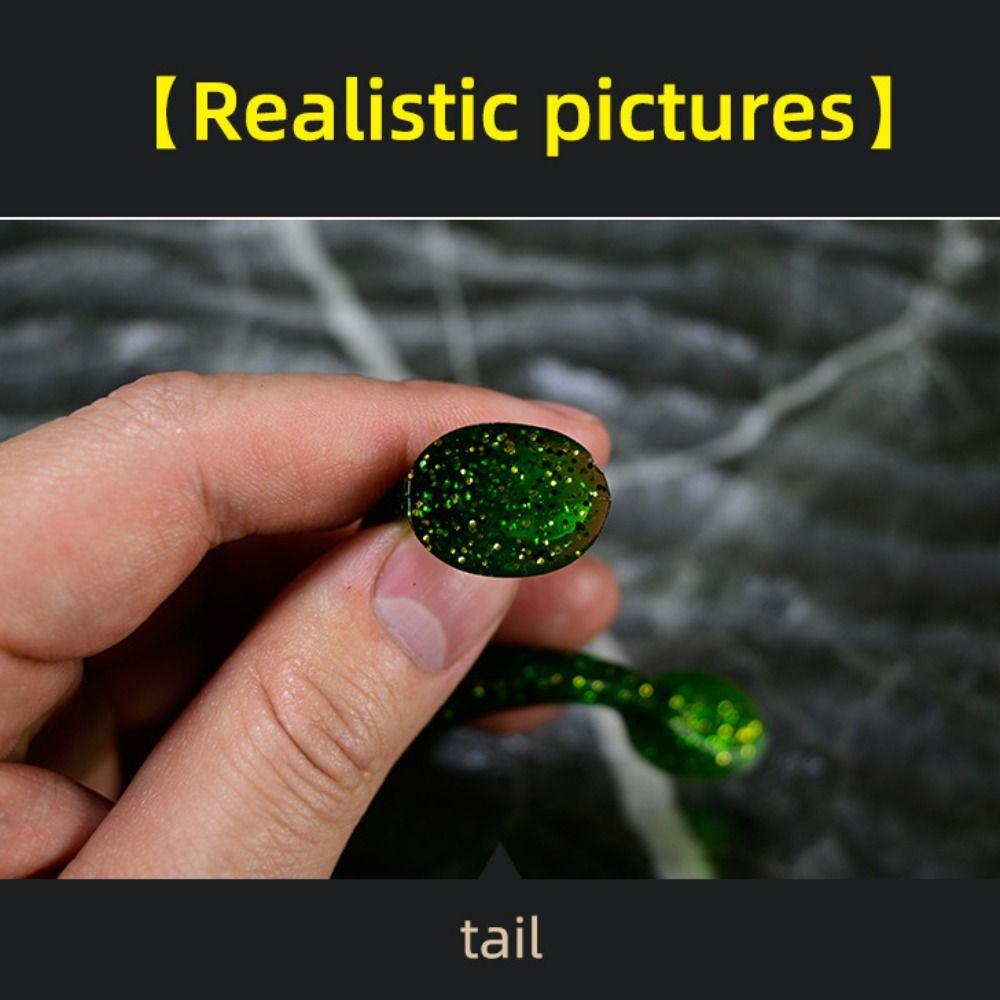 2PCS 3D Eyes Soft Frog Fishing Lures 10.5cm/12g Fishing Gear Product Mini Soft Lure  Fishing