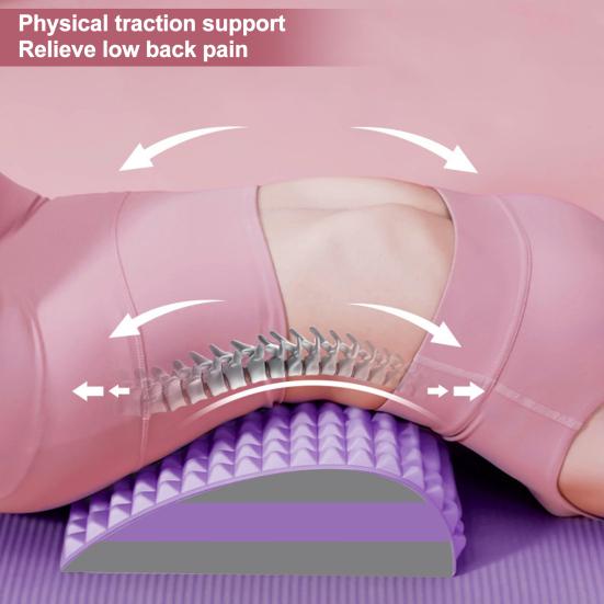 Растяжка для шеи и спины Массажер для снятия боли в шейном отделе позвоночника Массажер для облегчения боли в пояснице Подушка из ЭВА Ишиас Грыжа межпозвоночного диска Сколиоз Растяжка для поясницы Кресло для спины
