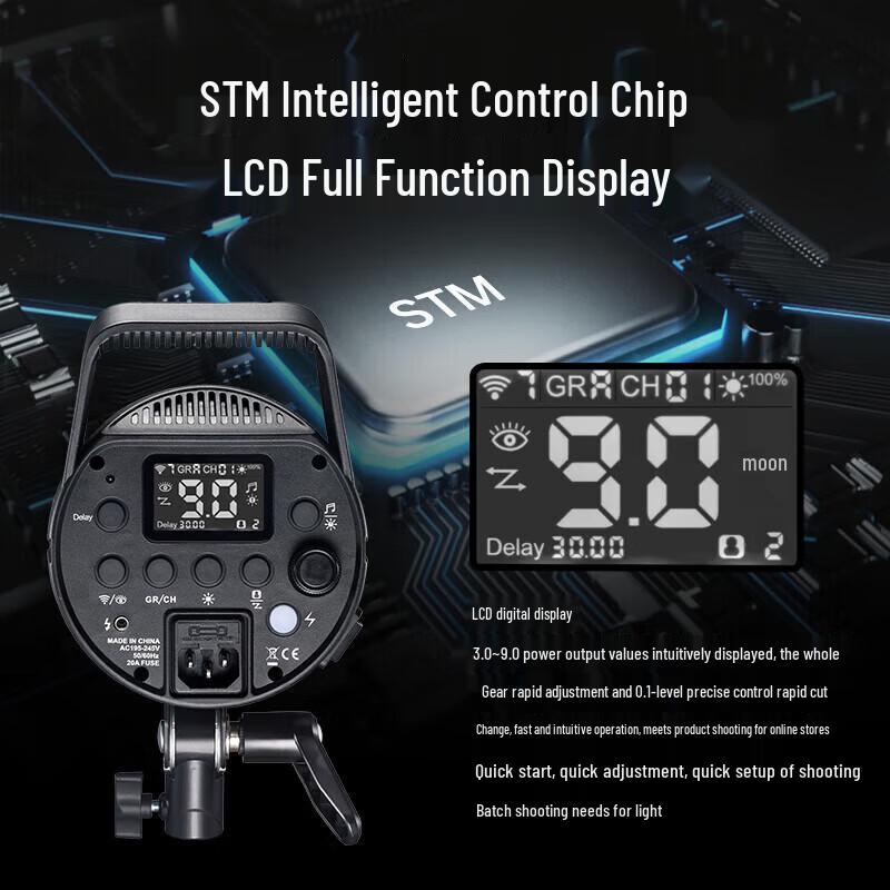 JINBEI DPX-400II Studio Flash Single Light Kit
