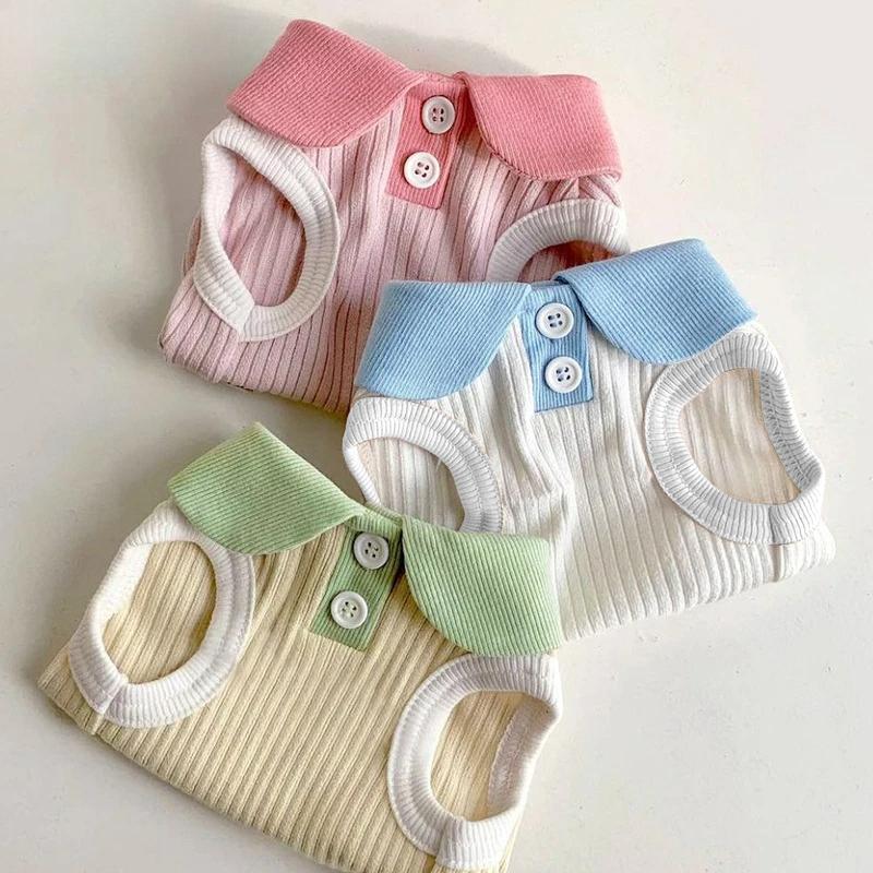 Летняя футболка для собак, тонкая одежда для собак маленьких и средних собак, дышащая одежда для щенков, одежда для чихуахуа, аксессуары для собак