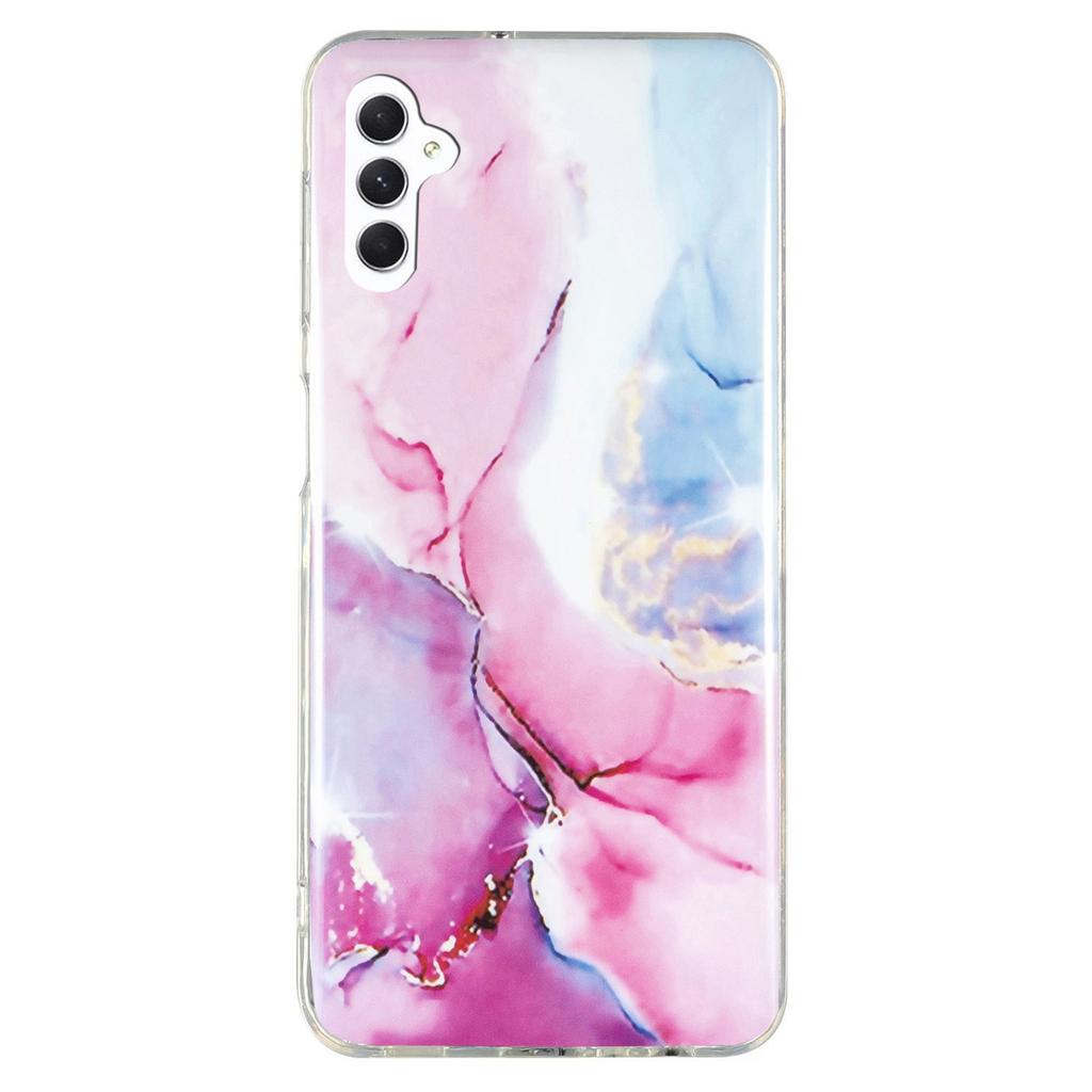 For Samsung Galaxy A54 5G Marble Pattern Phone TPU Case Anti-scratch IMD Phone Cover