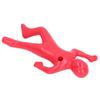 Red Human Shape Pen Holder Plastic Funny Pencil Holder Desk Ornaments for Office Household Decoration
