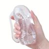 Soft Transparent Male Masturbator Sex Toy for Men Portable Pocket Vaginal Penis Training Cup Penis Stimulation Adults Beginner