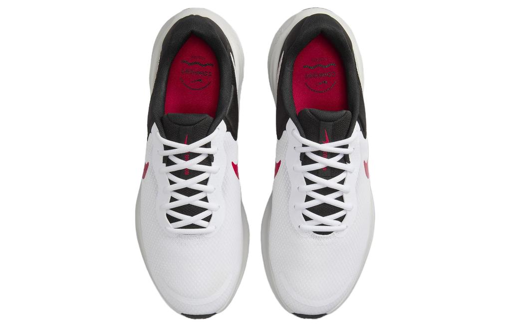 Nike Revolution 7 Белый Черный Пыль Фотонов Огненно-Красный FB2207-102
