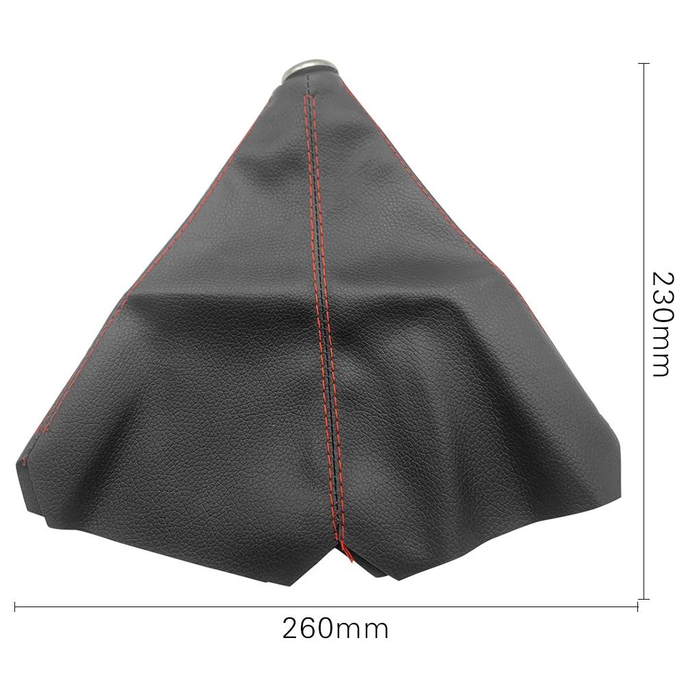 Для Peugeot 206 207 307 Citroen C3/C4/C5 5-ступенчатая ручка переключения передач Рычаг переключения передач Палка Чехол-пыльник накладка Из ПУ Автомобильные аксессуары