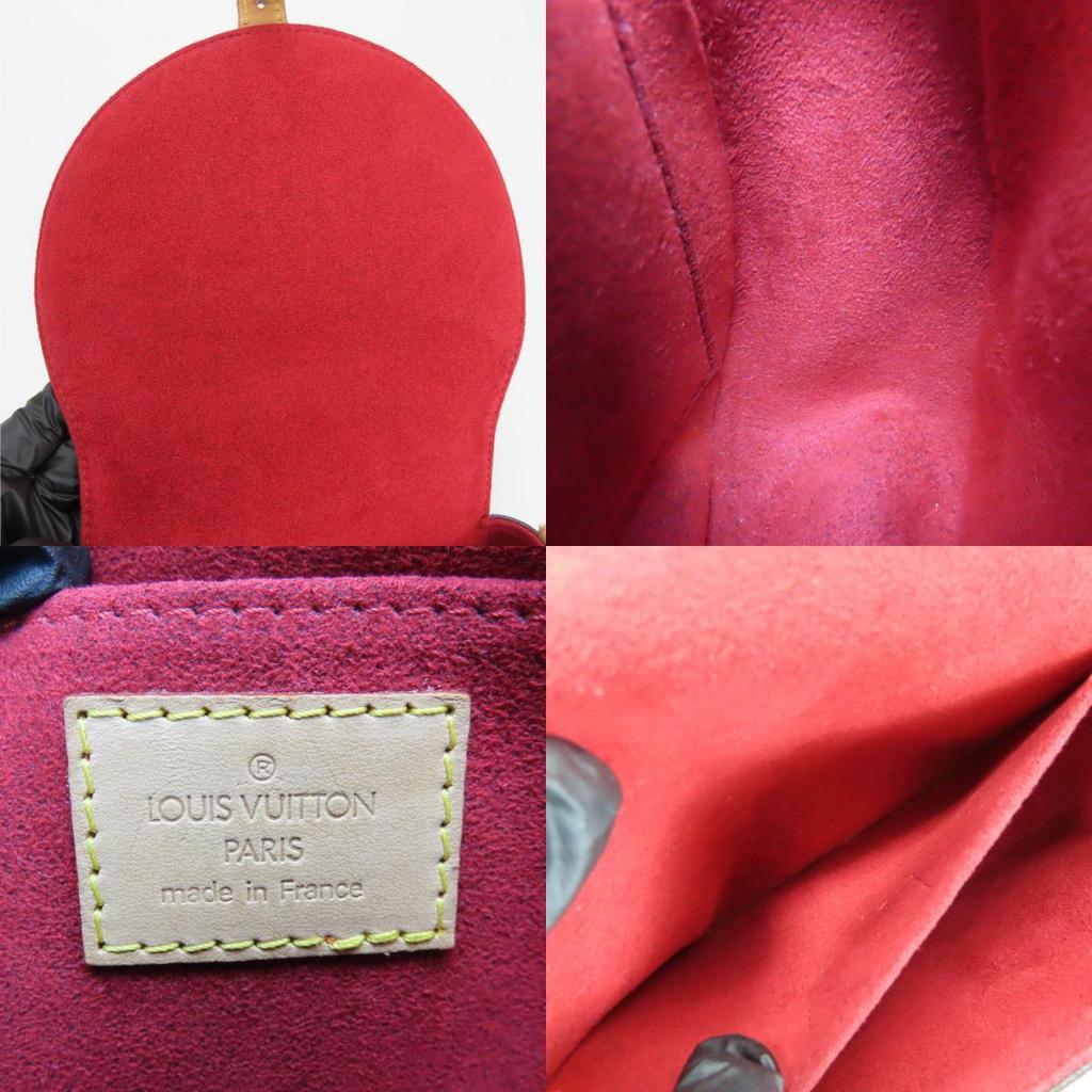 Б/у Сумка через плечо LOUIS VUITTON Tamburan M51179 Монограмма/Кожа Nume Коричневая компактная