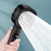 High Pressure Shower Head Water Saving 3 Modes Shower Heads Adjustable One-Key Stop Water Massage Sprayer Bathroom Accessories