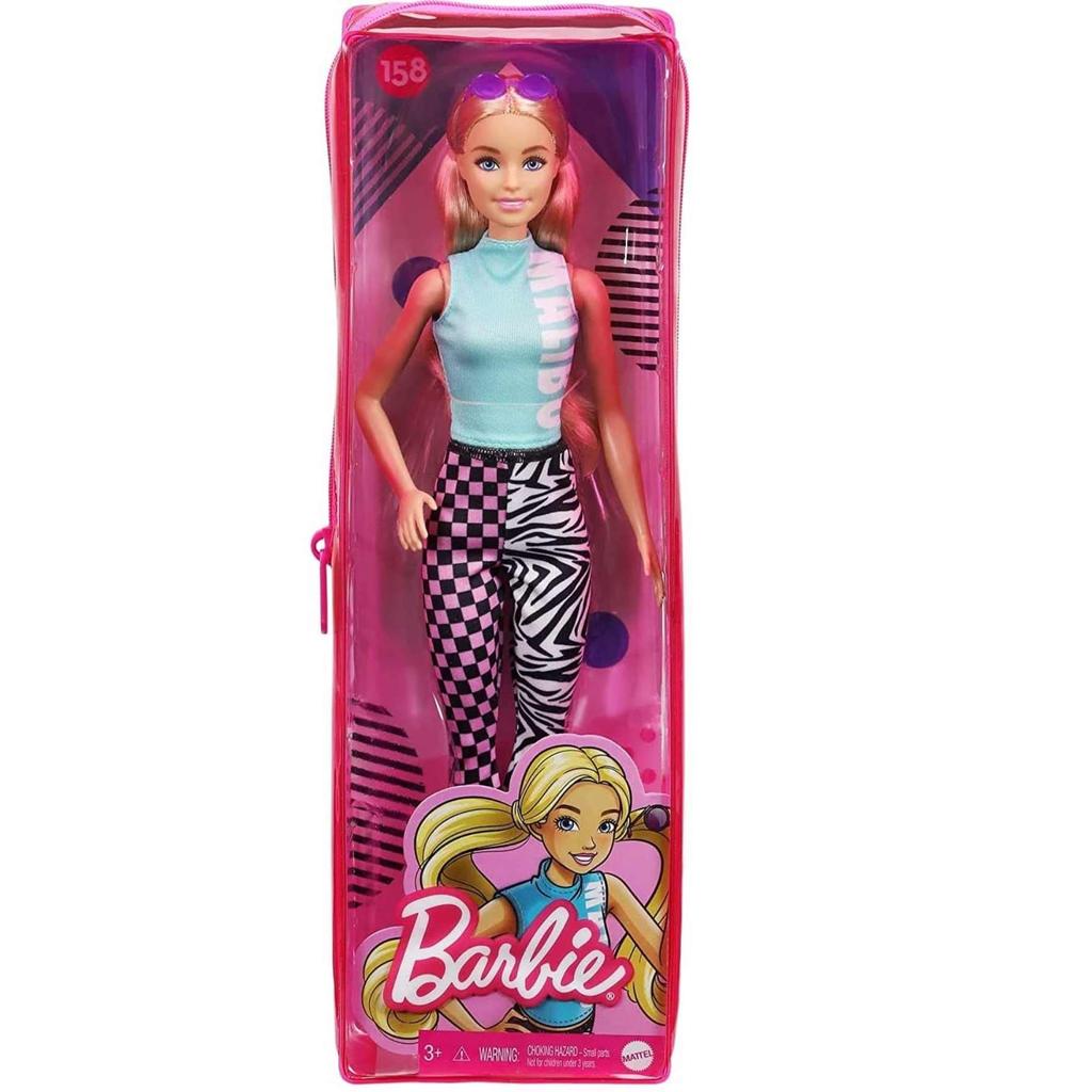 barbie Модные брюки Кукла для хранения для детей от 3 лет Наряжаться (Включает чехол) (GRB50)